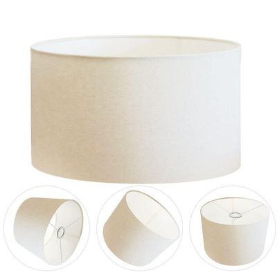 Cúpula Abajur Cilíndrica Cp-7025 ø50x30cm Branco