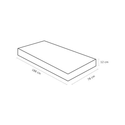 Colchão Light D23 – Solteiro (78x188x12) - Ortobom