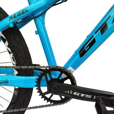 Bicicleta Aro 26 Freeride Gta Rebel Azul Single Freio Hidráulico