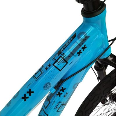 Bicicleta Aro 26 Freeride Gta Rebel Azul Single Freio Hidráulico