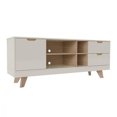 Rack Michigan para até 60" 4 Portas e 2 Gavetas Artely