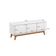 Rack Kappesberg 3 Portas 3d Branco 136cm
