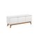 Rack Kappesberg 3 Portas 3d Branco 136cm