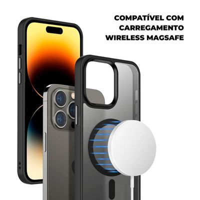 Kit Magsafe - Capa case capinha e Carteira com Kickstand para iPhone XR - Gshield