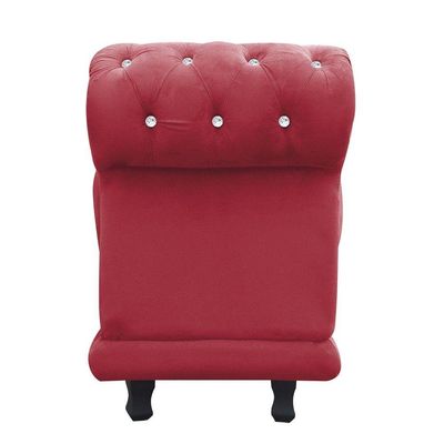 Recamier Barcelona Suede com Strass Rose