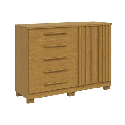 Cômoda De Quarto Bella C- 2 Portas E 5 Gavetas Branco - Acp