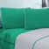 Jogo De Cama Malha Lençol 100% Algodão Urbano 4 Peças King - Verde Jade-mescla.