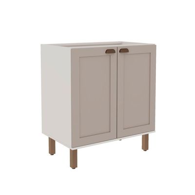 Balcão De Cozinha Genialflex Iluminata 2 Pt S-tampo Br-fendi