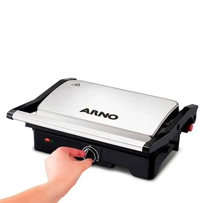 Sanduicheira Grill Arno Dual Inox Gnox - 8010000262 Inox 220V