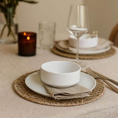 Tigela Pequena Porcelana Branca Bowl Cumbuca 12cm Frutas Sobremesa Tramontina Paola