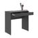 Mesa Escrivaninha Home Office Preto C- Gaveta Porta Itens Com Divisória - Pleno