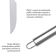 Garfo e Faca Cabo Longo Kit Churrasco Carne Inox 2un