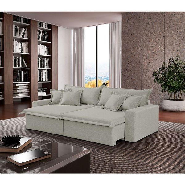 Sofá Montreal Veludo 2 Módulos De 120m B25cm Meu Sofá Online B026 Veludo Prata