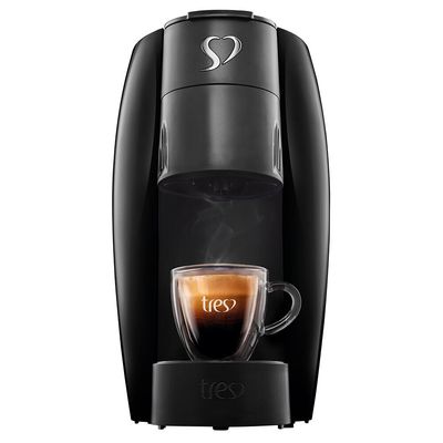 Cafeteira Espresso LOV TRES 3 Corações Preta Preto / 220V