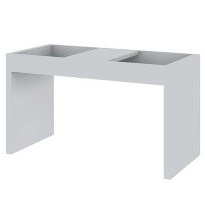 Mesa De Apoio Para Notebook e Sofá Branco Book Líder Design