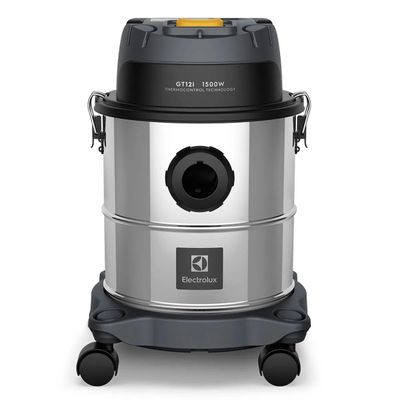 ASPIRADOR DE PÓ E ÁGUA ELECTROLUX EM INOX 12L 127V GT12I