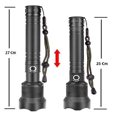 Lanterna Led XHL-P90 Super Potente Em Alumínio Com 2 Baterias Recarregaveis BM-8503