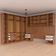Guarda-roupa Modulado Casal Ponte 140 Lugano 12 Portas 7 Gavetas 16 Prateleiras 6 Peças Avelã/Cappuccino