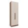 Guarda-roupa Modulado Queen Ponte 160 Lugano 14 Portas 9 Gavetas 17 Prateleiras com 7 Peças Avelã/Cappuccino