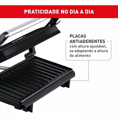 Grill GPTO Compacto Preto 220V Arno Preto / 220V