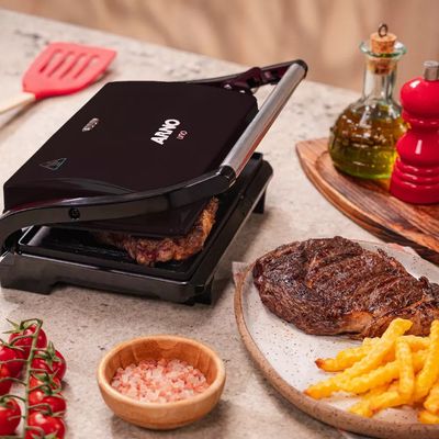 Grill GPTO Compacto Preto 220V Arno Preto / 220V
