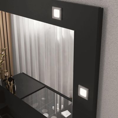 Penteadeira Camarim Lux Lux Suspensa Sofia 3 Gavetas C- Led Branco
