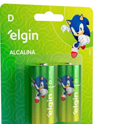 Pilha D Alcalina Blister C/2 82157