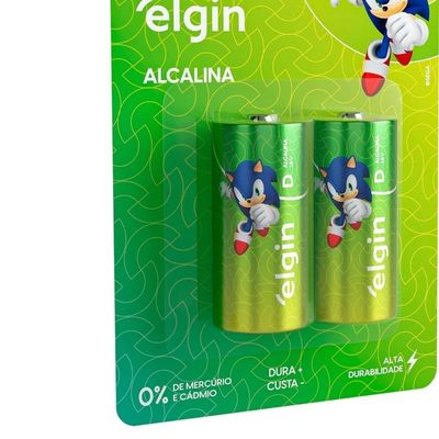 Pilha D Alcalina Blister C/2 82157