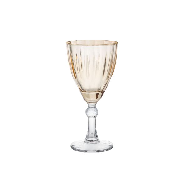 Taça de Vidro para Água e Vinho Dominic Verde 275 ml 6 Peças Hauskraft Taça de Vidro para Água e Vinho Dominic Verde 275 ml 6 Peças Hauskraft