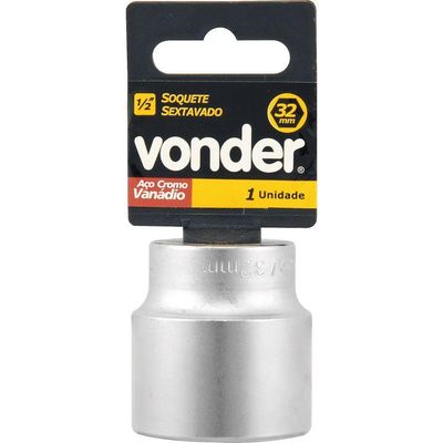 Soquete Sextavado Enc 1-2 7mm Curto Vanád. Vonder