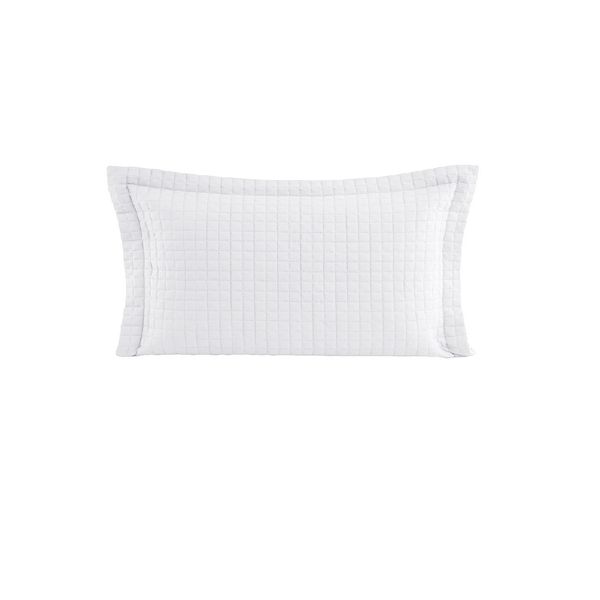 Porta Travesseiro King Plaza 50x90cm Branco Lavive