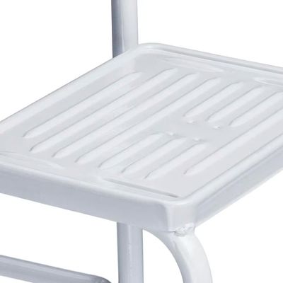 Banqueta Escada 2 Degraus Utimil Branco