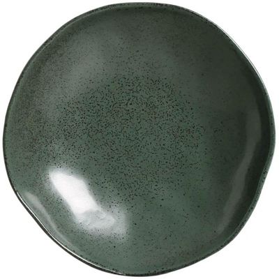 Jogo de Pratos Cerâmica Raso 26,5cm Fundo 21cm Sobremesa 19,5cm Ammi Arauco Porto Brasil 3Pç