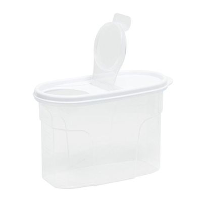Organizador Porta Mantimentos Multiuso 1,2l Branco
