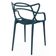 Kit 10 Cadeiras De Jantar Allegra Design Empilhável - Azul Marinho