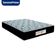 Cama Box Queen Bipartido Sintético + Colchão Molas Ensacadas Sereneprime Sonnolux 158x198x65 Bege