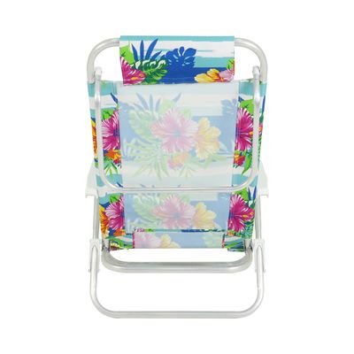 Cadeira de Praia Reclinável Sunny em Alumínio Floral Bel Único