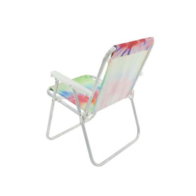 Cadeira de Praia Alta em Alumínio Tie Dye Bel Único