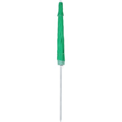 Guarda-Sol 1,80m em Bagum e Alumínio Verde Bandeira Bel 1,80m