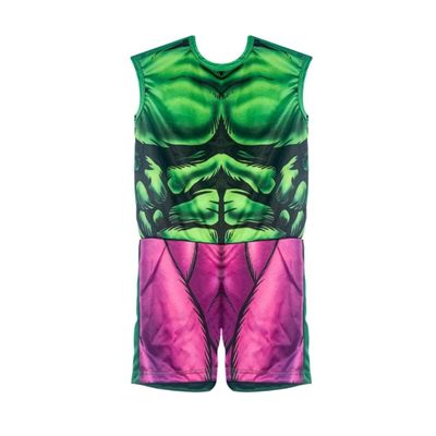 Kit Infantil Fantasia Hulk - G