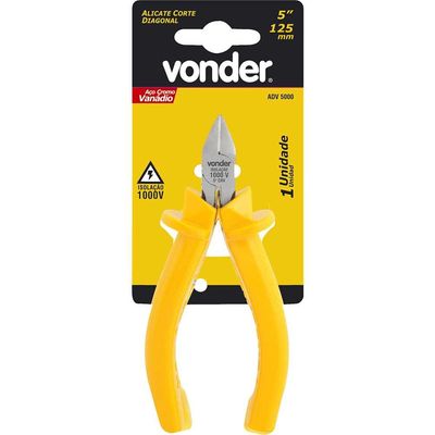 Alicate Corte Diagonal Rente 5"1000V Vonder