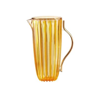 JARRA GUZZINI COM TAMPA EM BIO PLÁSTICO 1,7L DOLCEVITA AMARELO AMBER 123800151