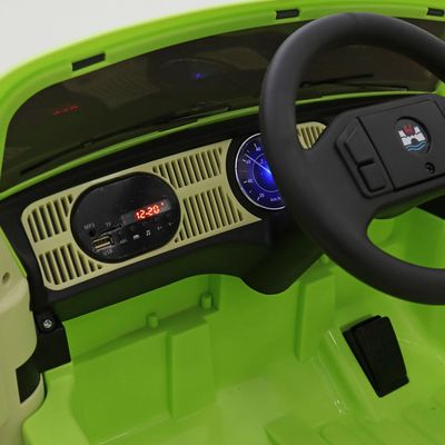 Carrinho Elétrico Beetle 12V Verde Bel Único / 12V
