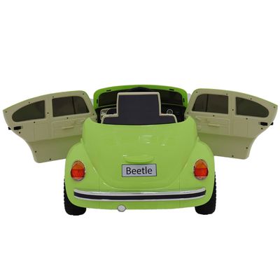 Carrinho Elétrico Beetle 12V Verde Bel Único / 12V