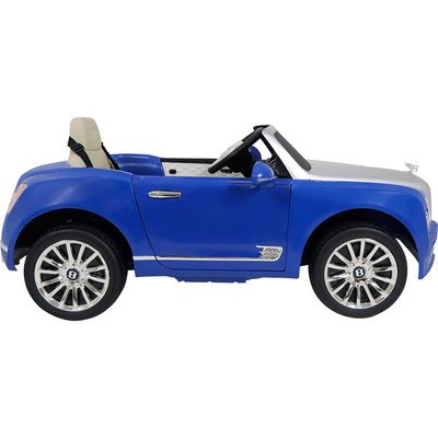 Carrinho Elétrico Bentley Mulsanne 12V Azul Bel Único / 12V