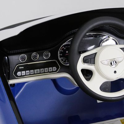 Carrinho Elétrico Bentley Mulsanne 12V Azul Bel Único / 12V