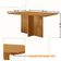 Mesa De Jantar Olímpia 120cm Tampo Mdf Canto Copo Naturalle