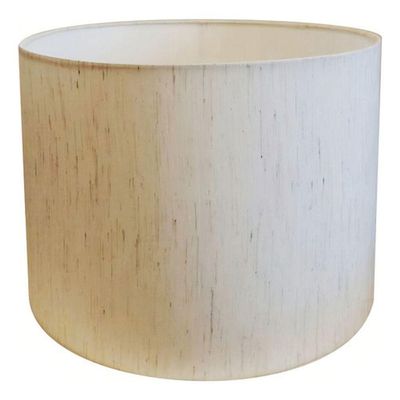 Cúpula Abajur Cilíndrica Cp-7022 ø45x30cm Linho Bege