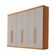 Guarda Roupa Casal Encanto 100% Mdf 6 Portas E 4 Gavetas Ruf Naturalle/off White