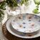Jogo 6 Pratos de Sobremesa Porcelana Floral 21cm Tramontina Floratta Servir Doce Torta Padaria